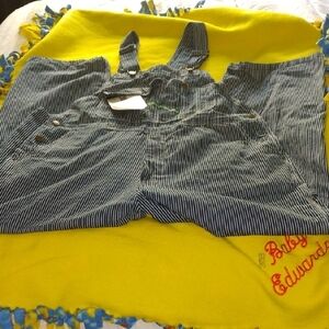 Striped Men Overalls